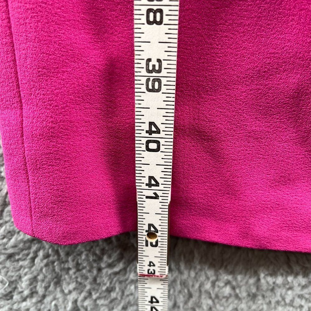 DRESS THE POPULATION Nicole Hot Pink Midi Sweetheart Dress Barbiecore NWT - Picture 9 of 12